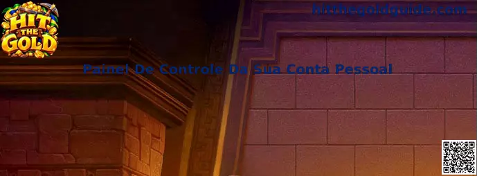 Painel de controle da conta