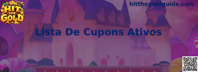 Lista de Cupons Ativos