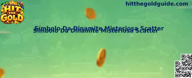 Símbolo da Dinamite Misteriosa Scatter