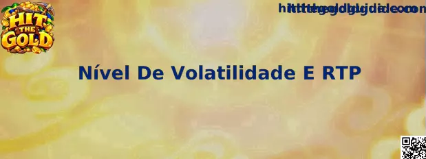 Nível De Volatilidade E RTP em Hit The Gold
