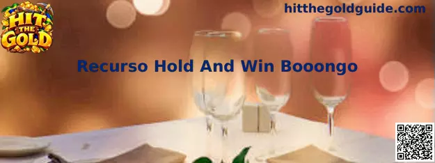 Recurso Hold And Win Booongo