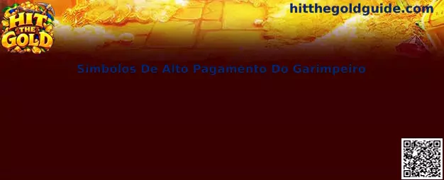 Símbolos De Alto Pagamento Do Garimpeiro